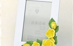 How-to-make-Beautiful-Clay-Yellow-Rose-step-by-step-DIY-instructions